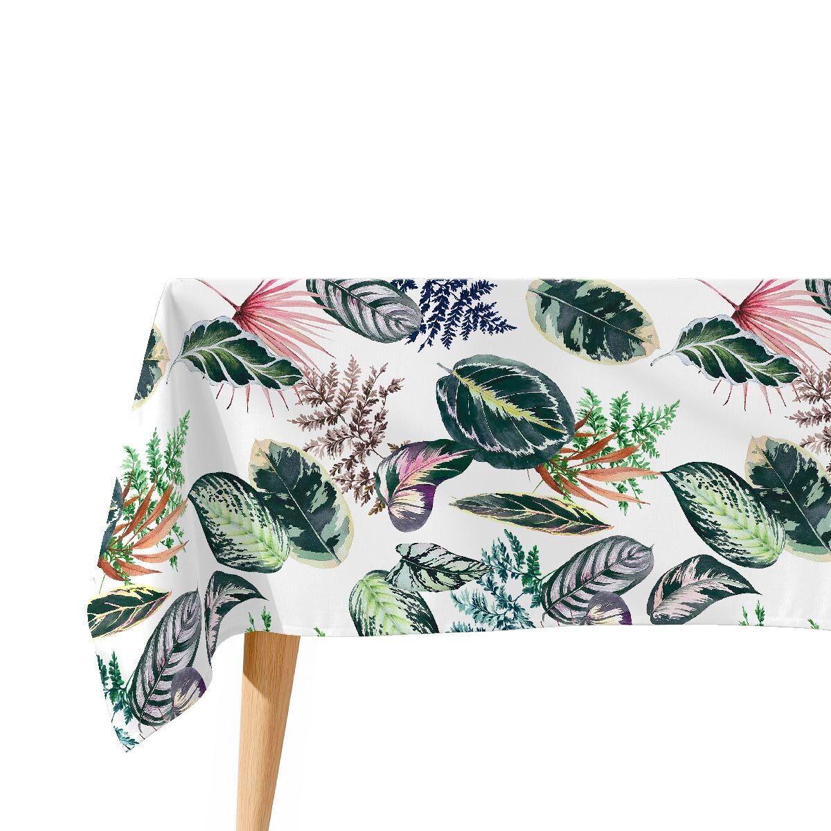 Mantel antimanchas tropalm - 100% algodón - 140x250 cm