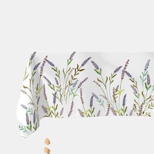 Toalha de mesa 100% algodão Lavender 150x300 cm