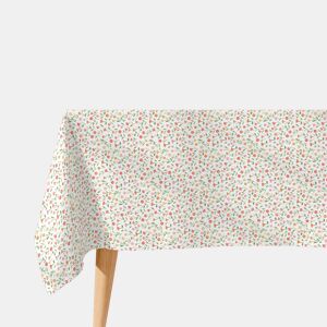 Toalha de mesa impermeável Printemps - 100% algodão - 140x140 cm