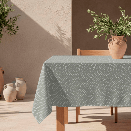 Toalha de mesa impermeável Tokai - 100% algodão - 150x200 cm