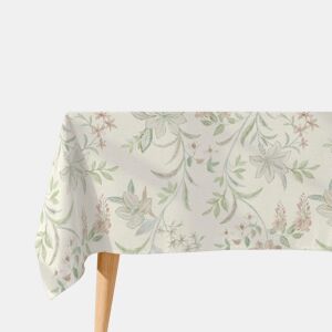 Toalha de mesa impermeável Laure - 100% algodão - 150x200 cm