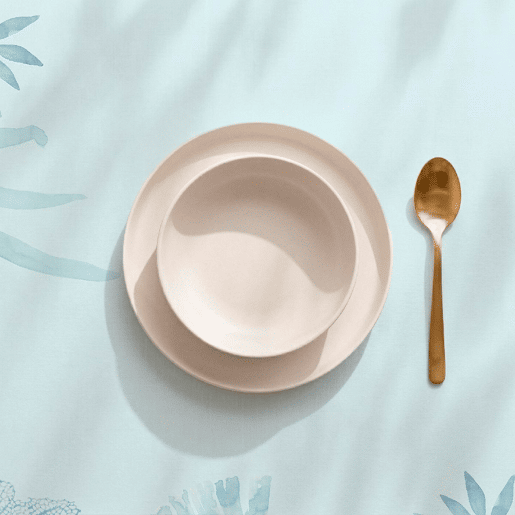Toalha de mesa impermeável Peces - 100% algodão - 100x150 cm