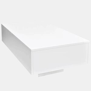 Mesa de Centro, Mesa baixa,, branco brilhante