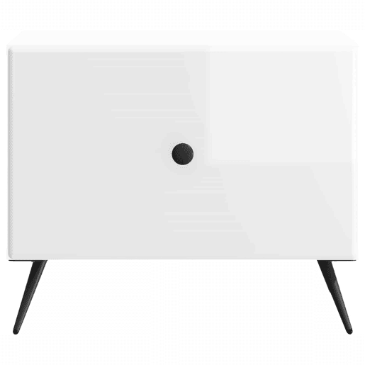 Mesa de Centro, Mesa baixa, com gaveta Branco Brilhante 49 x 50 x 40 cm