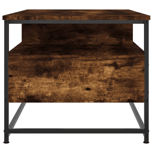 Mesa de Centro, Mesa baixa, 100x51x45 cm derivados madeira carvalho fumado