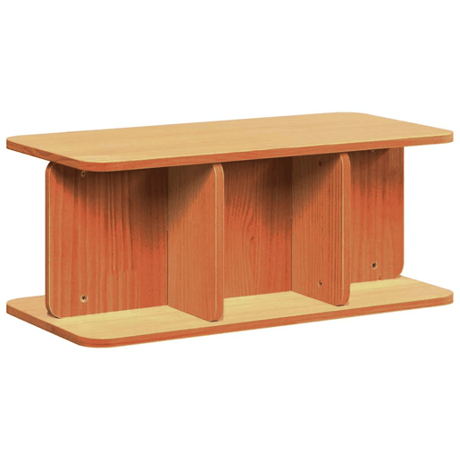 Mesa de Centro, Mesa baixa, Marrom Cera 80 x 39,5 x 33,5 cm