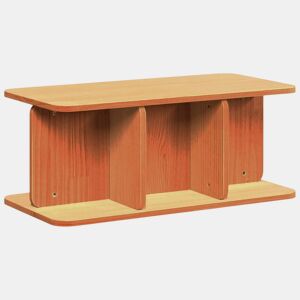 Mesa de Centro, Mesa baixa, Marrom Cera 80 x 39,5 x 33,5 cm