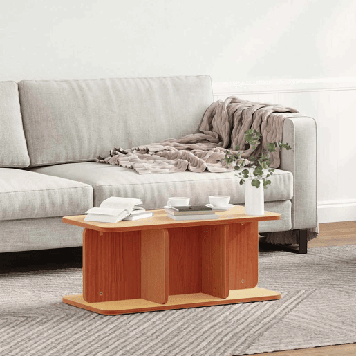Mesa de Centro, Mesa baixa, Marrom Cera 80 x 39,5 x 33,5 cm