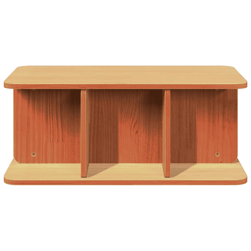 Mesa de Centro, Mesa baixa, Marrom Cera 80 x 39,5 x 33,5 cm