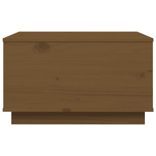 Mesa de Centro, Mesa baixa, 60x50x35 cm pinho maciço castanho mel
