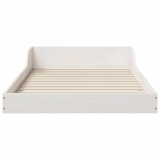 Estrutura de cama de solteiro para adultos - Branco 100 x 200 cm