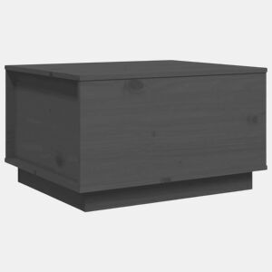 Mesa de Centro, Mesa baixa, 60x50x35 cm pinho maciço cinza