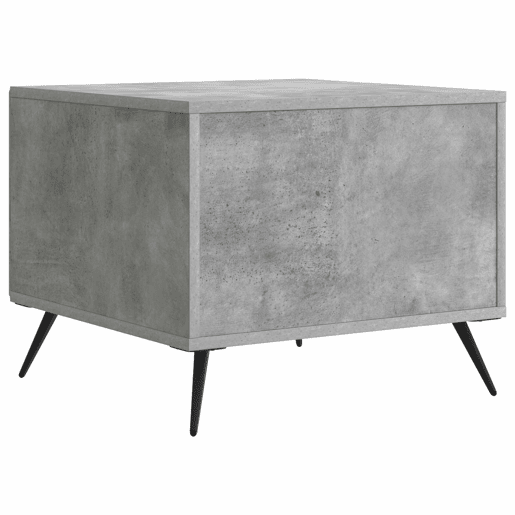 Mesa de Centro, Mesa baixa, com gaveta Cinzento Cimento 49 x 50 x 40 cm