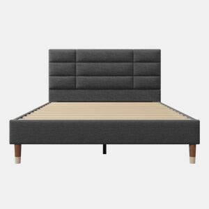 Cama Polsterbett 140x200cm - Com gaveta e cabeceira - Para adultos e jovens