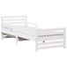 Estructura de cama individual para adultos Estructura de cama individual para adultos Blanco