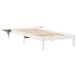 Estructura de cama individual para adultos Estructura de cama individual para adultos Blanco