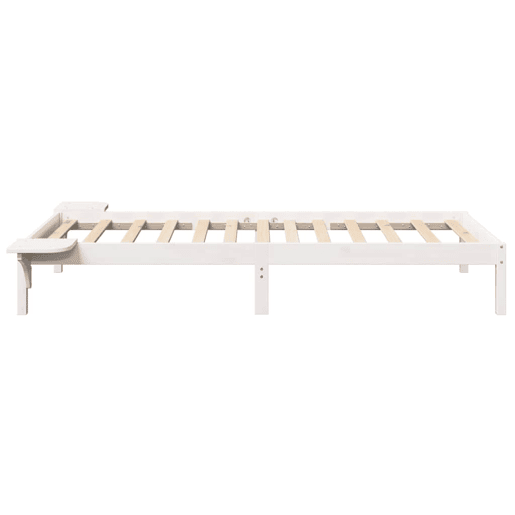 Estrutura de cama de solteiro para adultos - Branco 100 x 200 cm