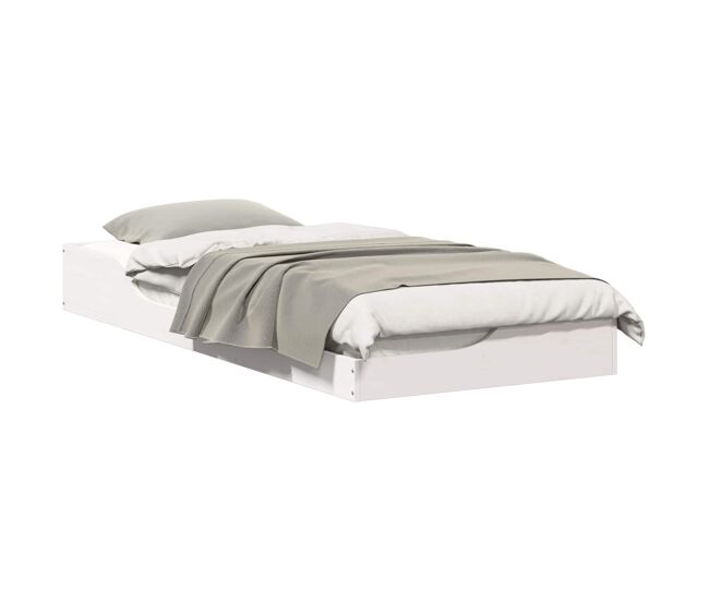 Estructura de cama individual para adultos - 80 x 210 cm madera de pino macizo