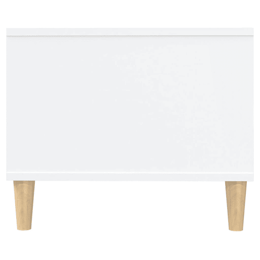 Mesa de Centro, Mesa baixa, 102x50x40 cm madeira processada branco