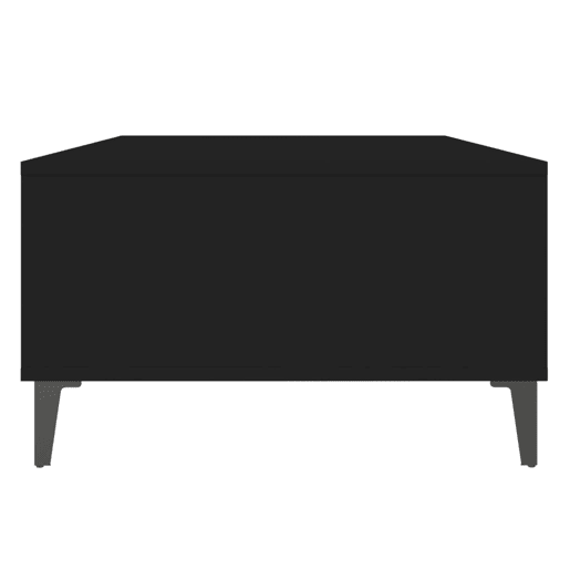 Mesa de Centro, Mesa baixa, 103,5x60x35 cm derivados de madeira preto