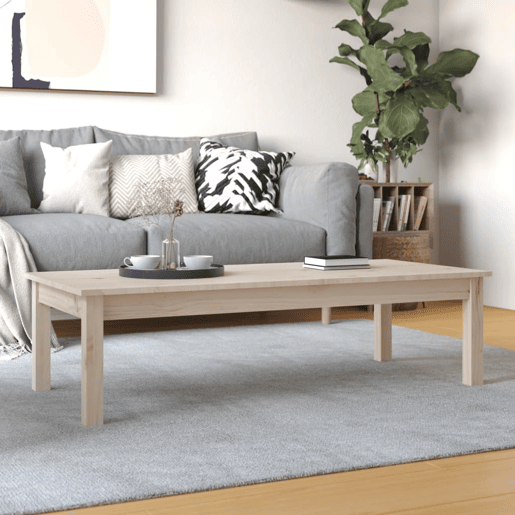 Mesa de Centro, Mesa baixa, 110x50x30 cm madeira de pinho maciça