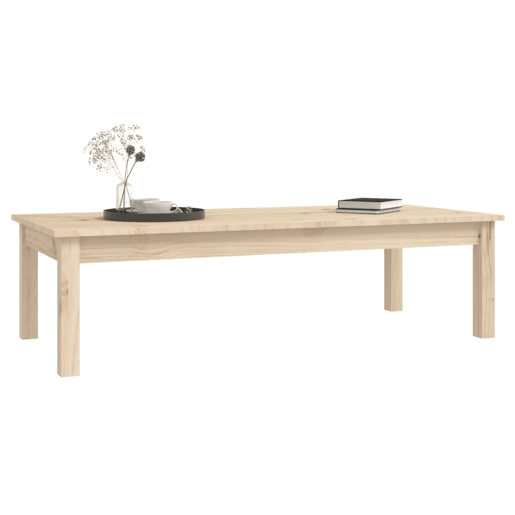 Mesa de Centro, Mesa baixa, 110x50x30 cm madeira de pinho maciça
