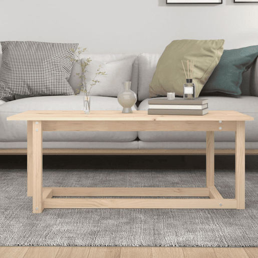 Mesa de Centro, Mesa baixa, 110x55x45 cm madeira de pinho maciça