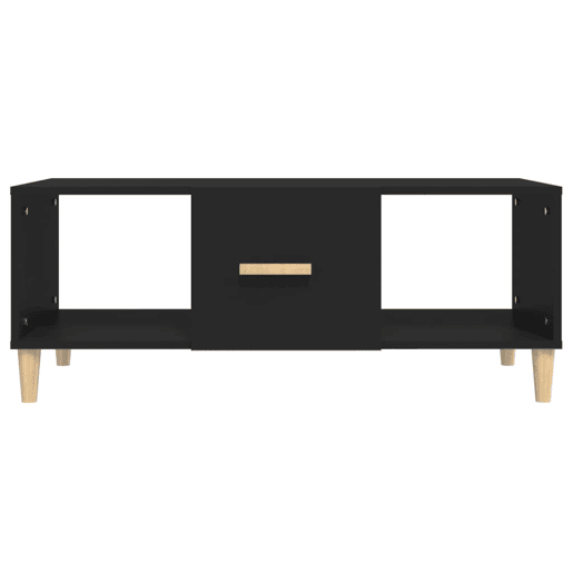 Mesa de Centro, Mesa baixa, 102x50x40 cm madeira processada preto