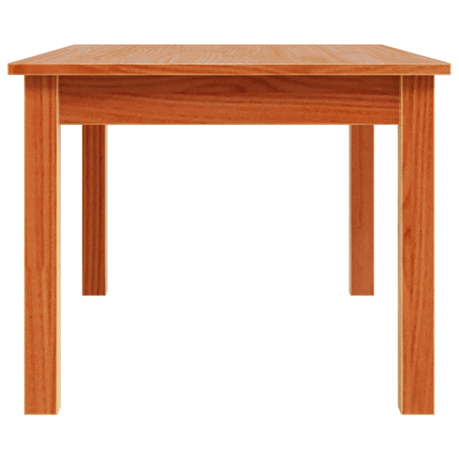 Mesa de Centro, Mesa baixa, 80x50x40 cm madeira pinho maciça castanho cera