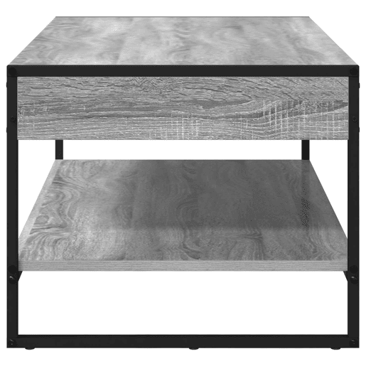 Mesa de Centro, Mesa baixa, Cinza Sonoma 80 x 50 x 40 cm Madeira processada