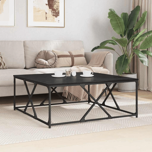 Mesa de Centro, Mesa baixa, Carvalho Preto 100 x 100 x 40 cm