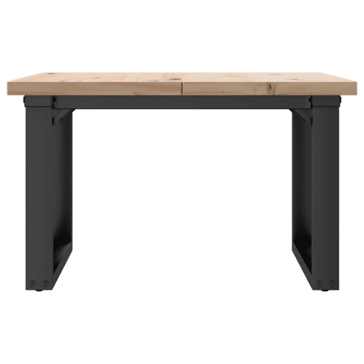 Mesa de Centro, Mesa baixa, estrutura em O 70x70x40,5 cm pinhoaço