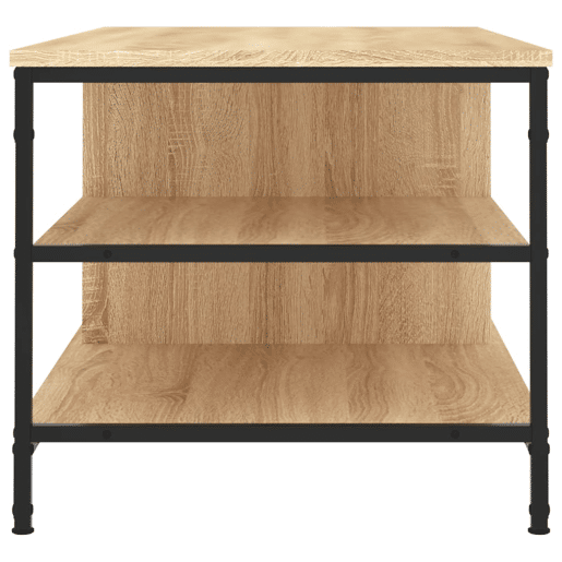 Mesa de Centro, Mesa baixa, 100x50x45 cm derivados madeira carvalho sonoma