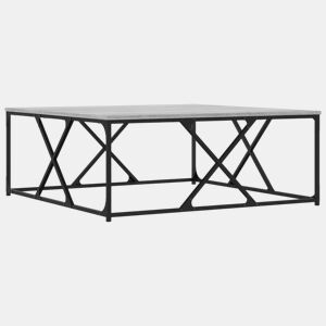 Mesa de Centro, Mesa baixa, 100x100x40 cm derivados de madeira cinza sonoma