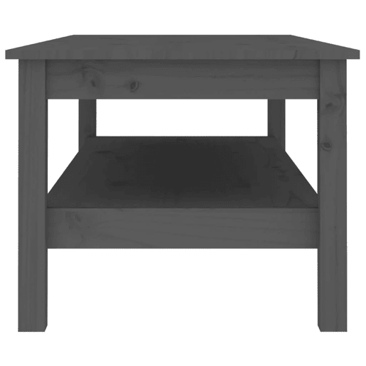 Mesa de Centro, Mesa baixa, 110x50x40 cm pinho maciço cinza