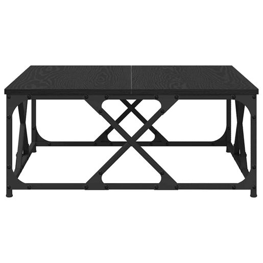 Mesa de Centro, Mesa baixa, Carvalho Preto 70 x 70 x 30 cm
