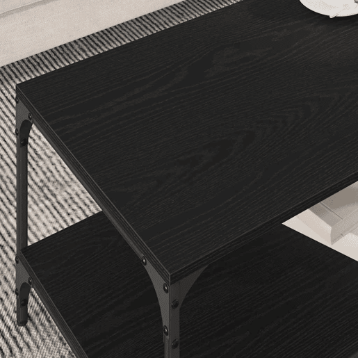 Mesa de Centro, Mesa baixa, Carvalho Preto 82 x 50 x 40 cm