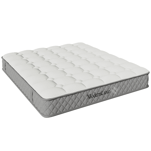 Cama hidráulica 140x200 cm - Com LED, armazenamento, portas USBType-C - Cinza