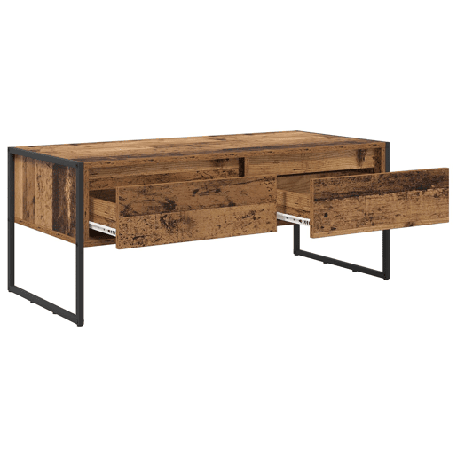 Mesa de Centro, Mesa baixa, com gaveta Madeira Antiga 100 x 46 x 40 cm