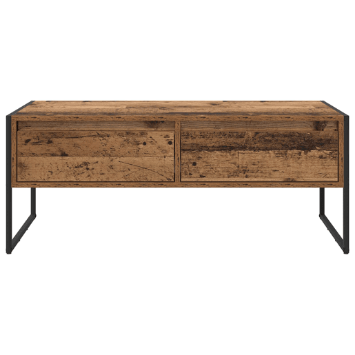 Mesa de Centro, Mesa baixa, com gaveta Madeira Antiga 100 x 46 x 40 cm