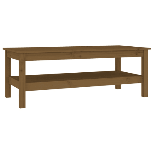 Mesa de Centro, Mesa baixa, 110x50x40 cm pinho maciço castanho mel Mesa de Centro, Mesa baixa, 110x50x40 cm pinho maciço castanho mel