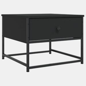 Mesa de Centro, Mesa baixa, 51x51x40 cm derivados de madeira preto