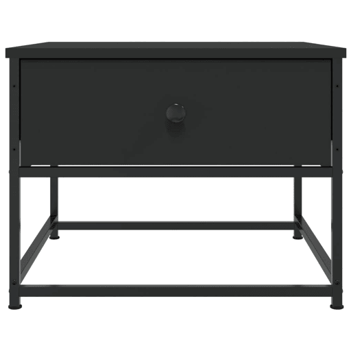 Mesa de Centro, Mesa baixa, 51x51x40 cm derivados de madeira preto