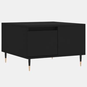 Mesa de Centro, Mesa baixa, 55x55x36,5 cm derivados de madeira preto
