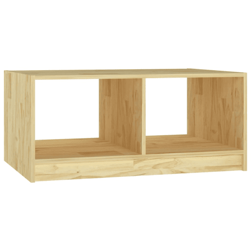 Mesa de Centro, Mesa baixa, 75x50x33,5 cm madeira de pinho maciça