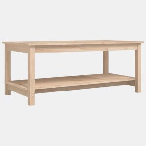 Mesa de Centro, Mesa baixa, 110x55x45 cm madeira de pinho maciça