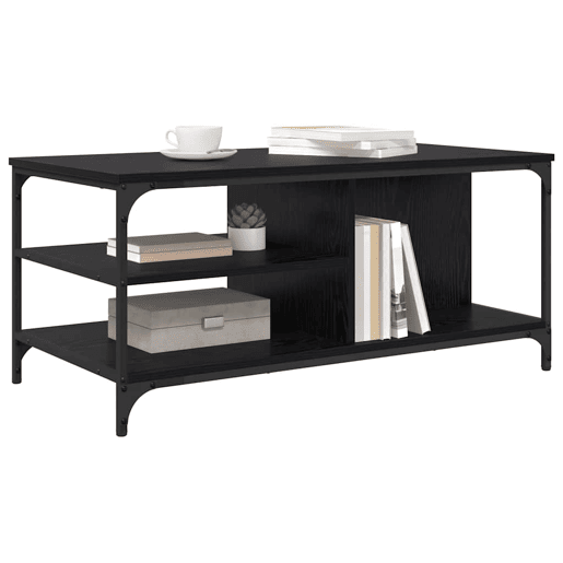 Mesa de Centro, Mesa baixa, Carvalho Preto 100 x 50 x 45 cm