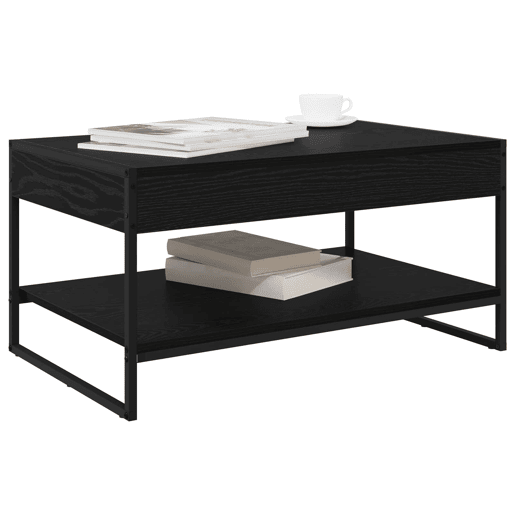 Mesa de Centro, Mesa baixa, Carvalho Preto 80 x 50 x 40 cm