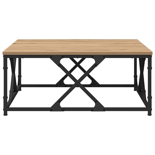 Mesa de Centro, Mesa baixa, Carvalho Artesanal 70 x 70 x 30 cm