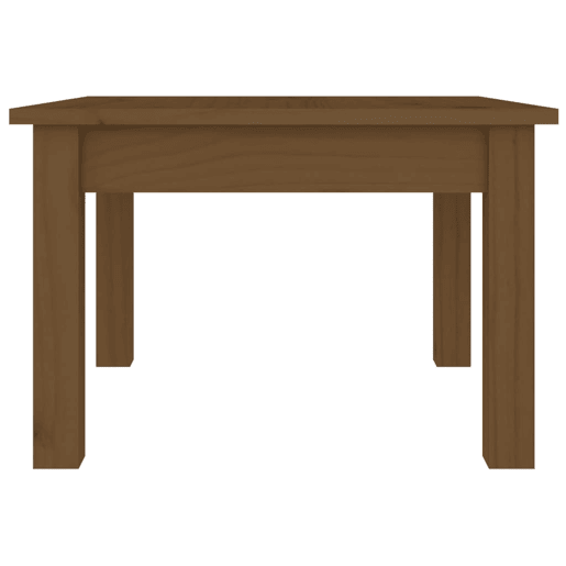Mesa de Centro, Mesa baixa, 45x45x30 cm pinho maciço castanho mel